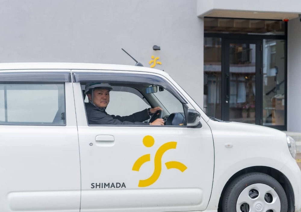 島田組 社用車シートデザイン